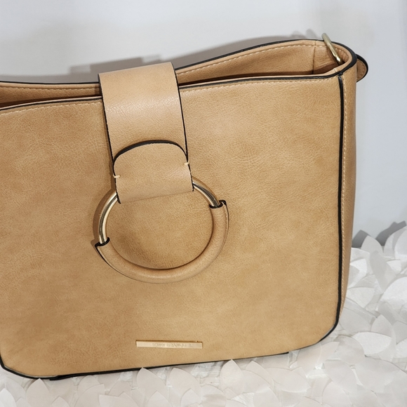 Tony Bianco bag satchel tote textured faux leather 27x23 cm NWOT - Picture 5 of 16